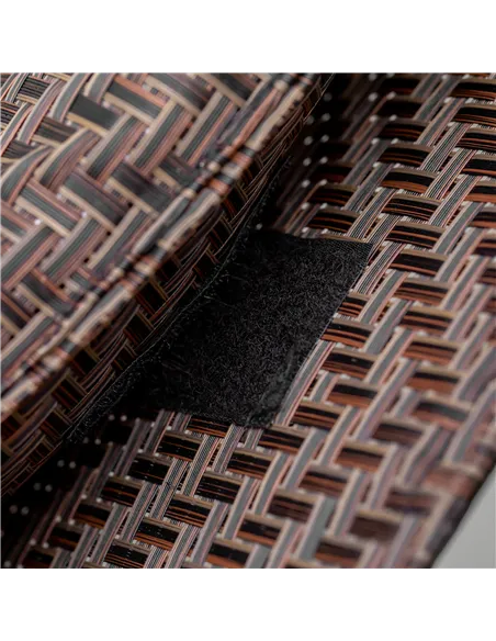 Outsunny Zero Gravity Rocking Lounge Chair Rattan Effect Patio Rocking Chair w/ Removable Pillow Recliner Seat Breathable Textel