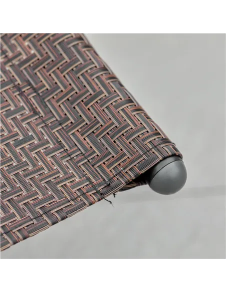 Outsunny Zero Gravity Rocking Lounge Chair Rattan Effect Patio Rocking Chair w/ Removable Pillow Recliner Seat Breathable Textel