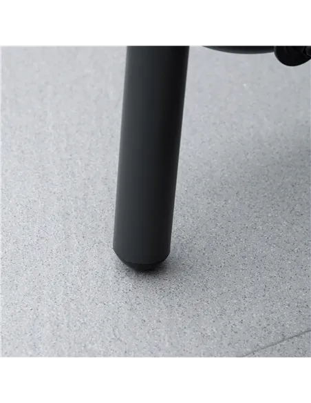 Outsunny 3-Seat Glider Rocking Chair for 3 People Garden Bench Patio Furniture Metal Frame, Grey