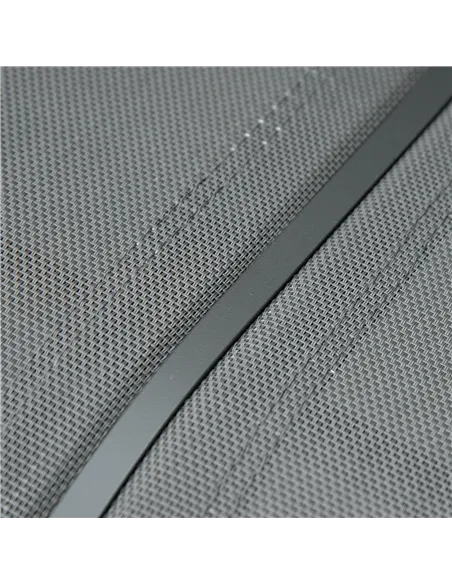 Outsunny 3-Seat Glider Rocking Chair for 3 People Garden Bench Patio Furniture Metal Frame, Grey