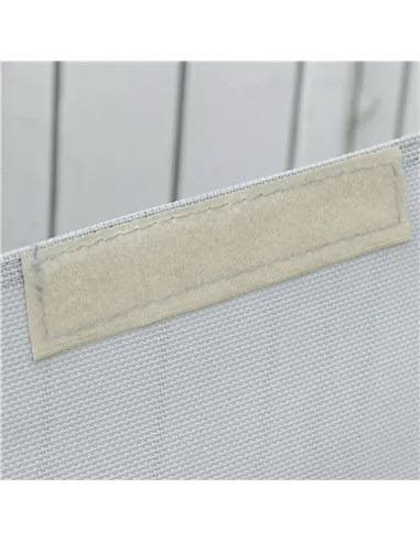 Outsunny Outdoor Rocking Chair Sun Lounger Recliner Rocker with Texteline Fabric Patio Garden Relaxer with Pillow Grey