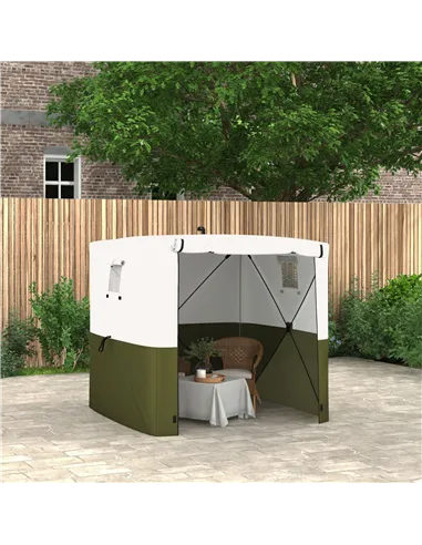 Outsunny 2 x 2m Pop-Up Gazebo, with Accessories - Green