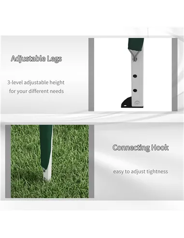 Outsunny 6 x 3 m Pop-Up Steel Frame Gazebo - Green