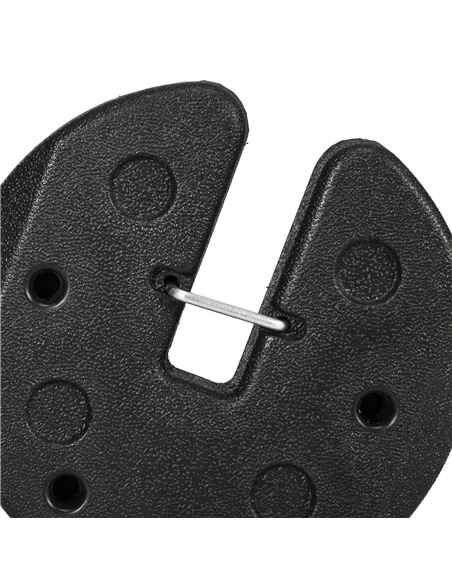 Outsunny Total 12KG Gazebo Weights Set of 4, Weights for Gazebo Legs with Reinforce Pins and Carry Belt, for Canopies Tents