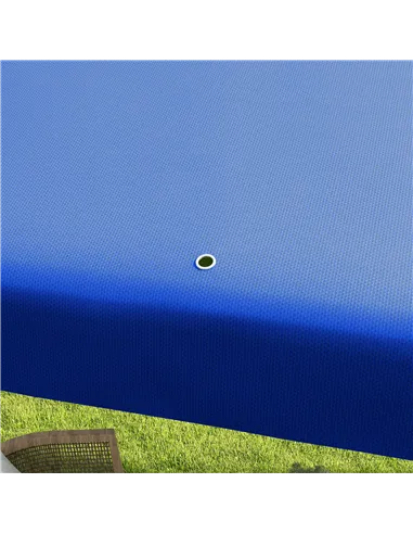 Outsunny 2.7m x 2.7m Garden Gazebo Marquee Party Tent Wedding Canopy Outdoor(Blue)