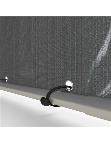 Outsunny 2.2 x 1.6 m Outdoor Storage Tent, with Accessories - Light Grey