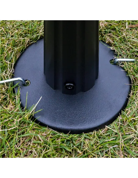 Outsunny 3 x 4m Aluminium Garden Gazebo, Marquee Canopy Shelter Pavilion Party Tent with Nets and Curtains for Garden and Deck, 