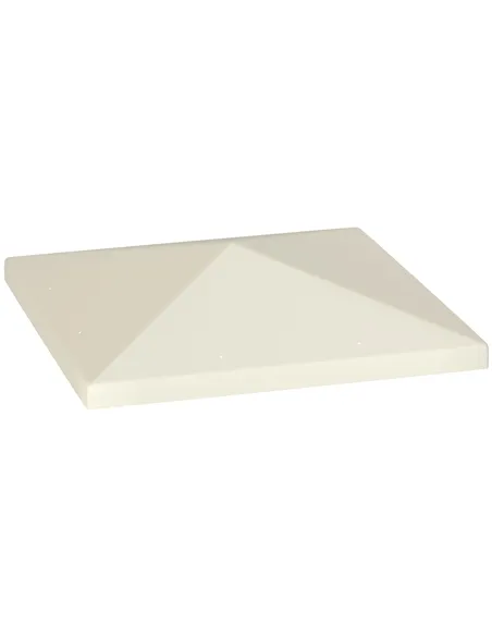 Outsunny 3 x 3(m) Gazebo Frame Replacement - Cream