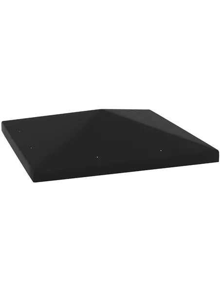 Outsunny 3 x 3(m) Gazebo Frame Replacement - Black