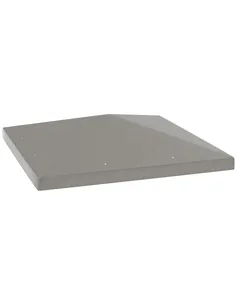 Outsunny 3 x 3(m) Gazebo Frame Replacement - Grey