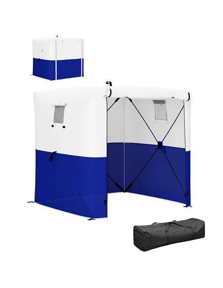 Outsunny 2 x 2m Pop-Up Gazebo, with Accessories - Dark Blue