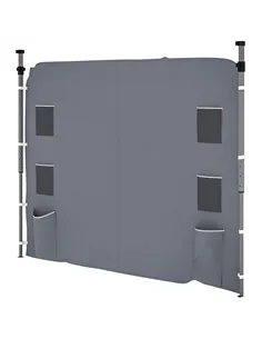 Outsunny 195 x 295cm Replacement Gazebo Sidewall - Grey