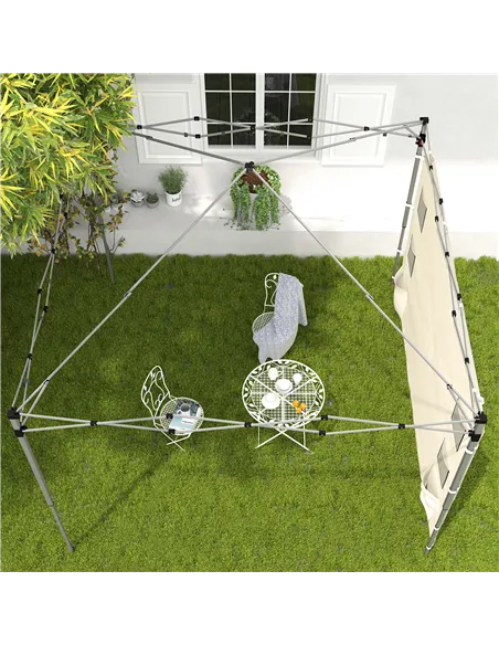 Outsunny 195 x 295cm Replacement Gazebo Sidewall - Beige