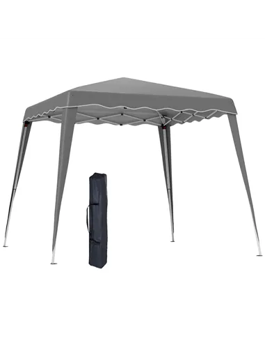 Outsunny 2.5 x 2.5M Pop up Garden Tent - Grey
