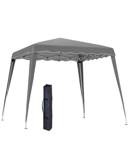 Outsunny 2.5 x 2.5M Pop up Garden Tent - Grey