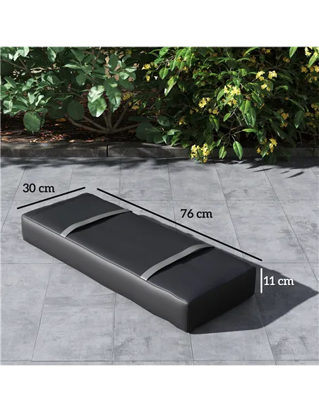 Outsunny Parasol Weights Set of 2, Parasol Base Weights Bags, 25kg Fillable Sandbag Weights with Handles, Cantilever Umbrella Ba