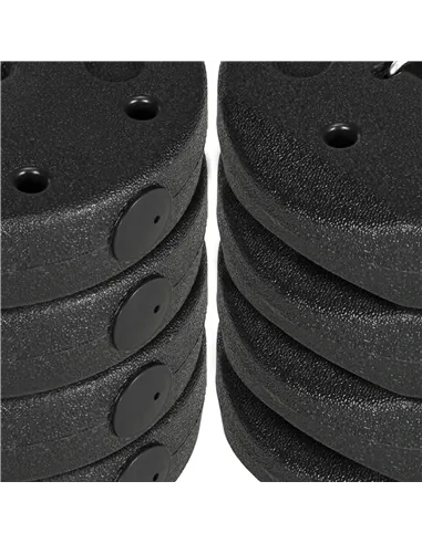 Outsunny Gazebo Weights Set of 8, 24KG Weights for Gazebo Legs with Reinforce Pins and Carry Belt, for Gazebos Shelters Marquees