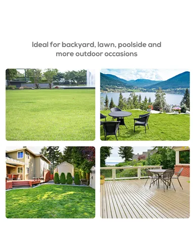 Outsunny 3(M)x3(M) Garden Gazebo Double Top Outdoor Canopy Patio Event Party Wedding Tent Backyard Sun Shade with Netting - Grey