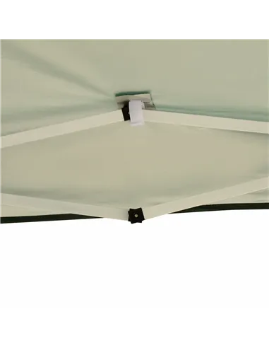 Outsunny 3 x 3M Garden Pop Up Gazebo Height Adjustable Marquee Party Tent Wedding Canopy with Carrying Bag, Green