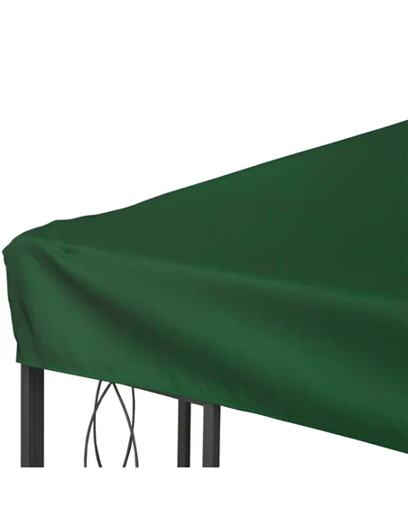 Outsunny Gazebo Roof Replacement, for 3 x 4m Frames - Green
