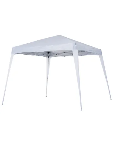 Outsunny 3 M x 3 M Base/ 2.5 M x 2.5 M Top Pop Up Gazebo with Carry Bag, Height Adjustable Slant Leg Party Tent Instant Event Sh