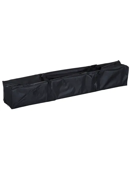 Outsunny 3 M x 3 M Base/ 2.5 M x 2.5 M Top Pop Up Gazebo with Carry Bag, Height Adjustable Slant Leg Party Tent Instant Event Sh