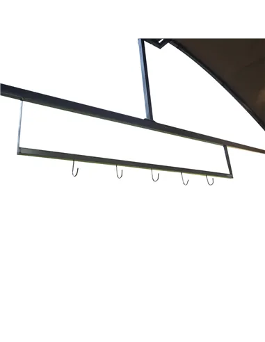 Outsunny Metal Smoking Gazebo Marquee Garden Patio BBQ Tent Grill Canopy Awning Shelter - Coffee