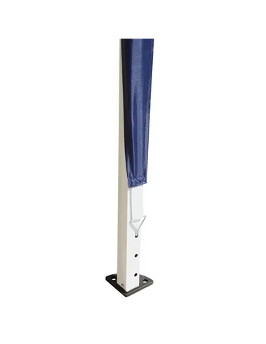 Outsunny 3 x 3M Garden Pop Up Gazebo Height Adjustable Marquee Party Tent Wedding Canopy with Carrying Bag, Blue