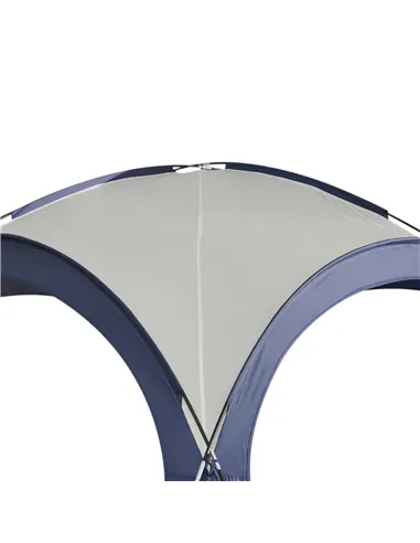 Outsunny Gazebo Party Tent, 3.5x3.5m-Cream/Blue