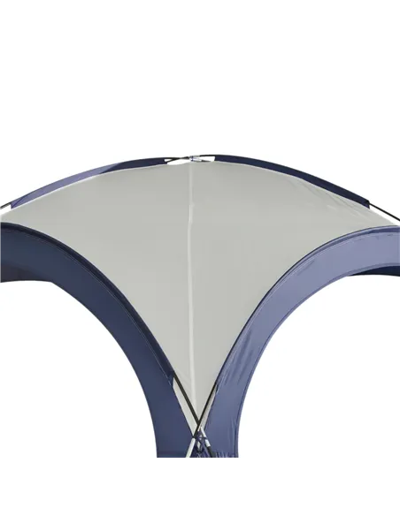 Outsunny Gazebo Party Tent, 3.5x3.5m-Cream/Blue