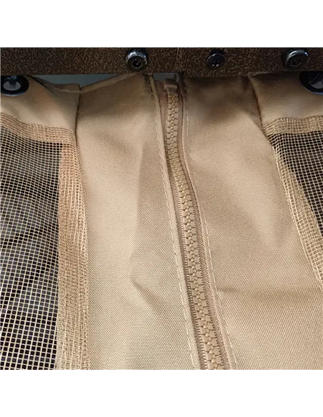 Outsunny 3 x 3(m) Metal Hardtop Gazebo, with Curtains and Accessories - Brown