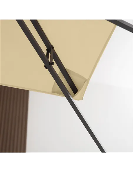 Outsunny Gazebo Roof Replacement, for 3 x 4m Frames - Cream