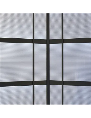 Outsunny 8ft x 5ft Outdoor BBQ Protective Gazebo Tent Aluminium Steel Frame w/ 2 Shelves Hardtop Roof Canopy Ground Stakes Safe 