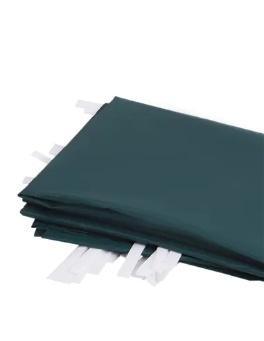 Outsunny 3 Meters Gazebo Replaceable Exchangeable Side Panel Wall Panels Walls With Window, Dark Green