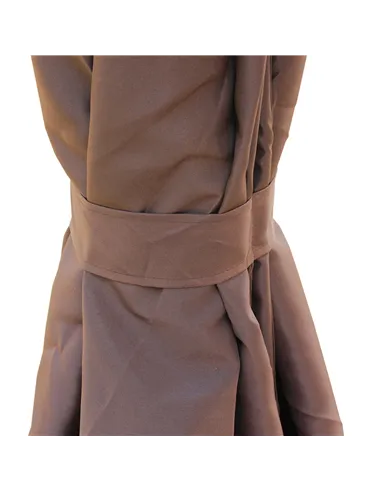 Outsunny 3 x 4m Garden Gazebo, Double Roof Marquee Canopy Shelter with Sidewalls, Solid Steel Frame for Garden, Lawn, Backyard a