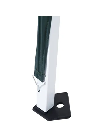 Outsunny 3 M x 3 M Base/ 2.5 M x 2.5 M Top Pop Up Gazebo with Carry Bag, Height Adjustable Slant Leg Party Tent Instant Event Sh