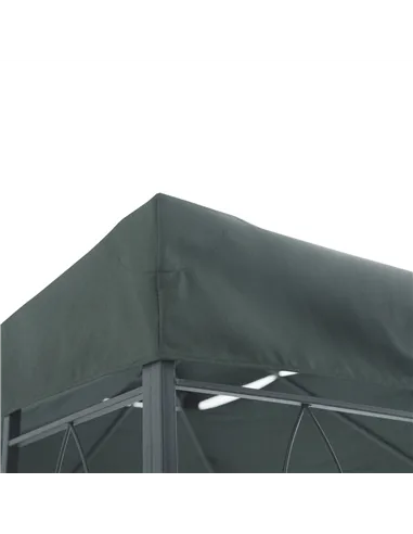 Outsunny Gazebo Roof Replacement, for 3 x 4m Frames - Grey