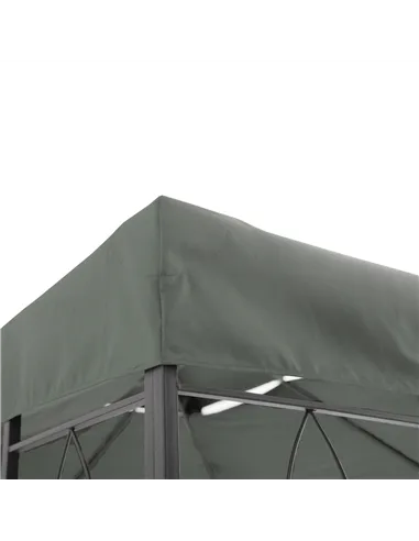 Outsunny Gazebo Roof Replacement, for 3 x 4m Frames - Grey