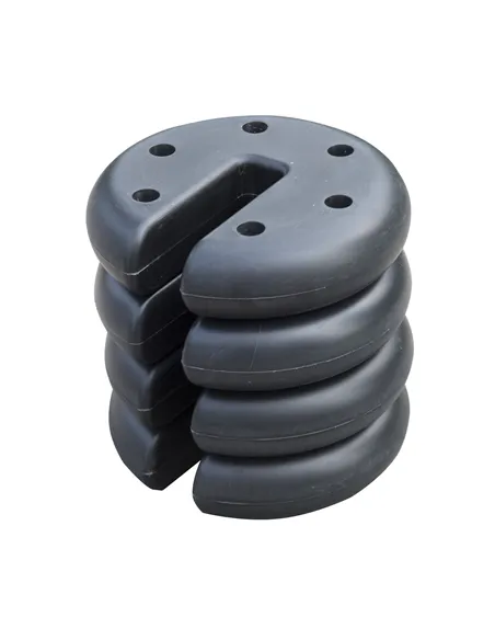 Outsunny Pop up Canopy Tent Weights Set of 4 PCs, Leg Weights for Marquee Party Tent Outdoor Canopy, Total 8.8KG