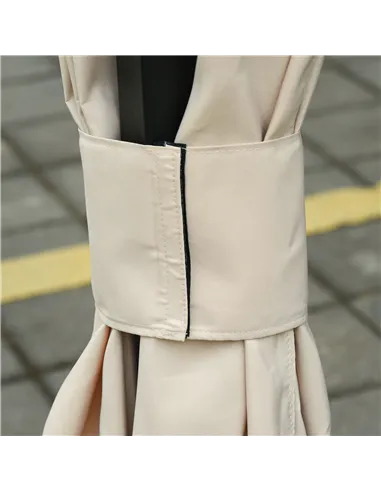 Outsunny Replacement Gazebo Curtains, 4-Panel Gazebo Side Panels Only, for 3 x 3 (M) Gazebos or Pergolas, Hooks/C-Rings Included