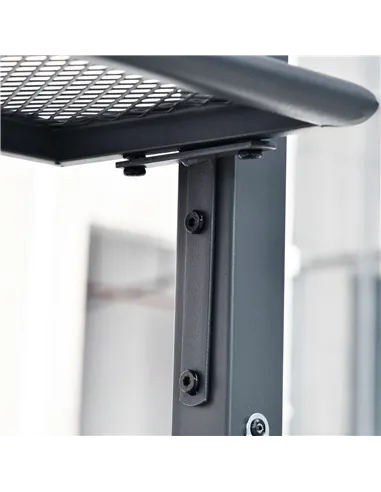 Outsunny 2.5M (8ft) New Double-Tier BBQ Gazebo Grill Canopy Barbecue Tent Shelter Patio Deck Cover - Grey