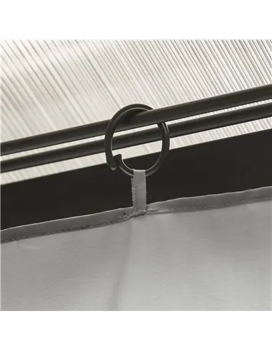 Outsunny Set of Four 3 x 3m Gazebo Replacement Walls - Light Grey