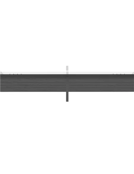 Outsunny Retractable Pergola Shade Cover, Replacement Canopy for 4 x 3 (m) Pergola, Retractable Roof, Dark Grey