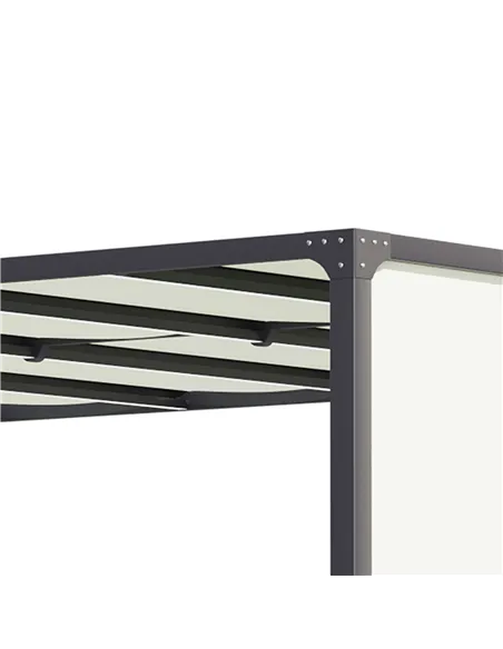 Outsunny 3 x 4m Outdoor Garden Pergola - Cream White