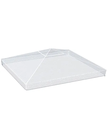 Outsunny 3 x 3 (m) Gazebo Protective Cover, Waterproof Cover for Gazebo, Canopy, and Tent