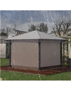 Outsunny 3 x 3 (m) Gazebo Protective Cover, Waterproof Cover for Gazebo, Canopy, and Tent 2
