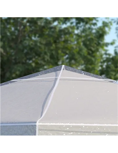 Outsunny 3 x 3 (m) Gazebo Protective Cover, Waterproof Cover for Gazebo, Canopy, and Tent