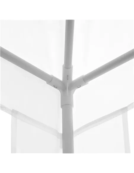 Outsunny 2.7m x 2.7m Garden Gazebo Marquee Party Tent Wedding Canopy Outdoor, White