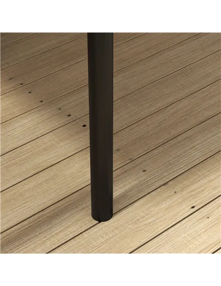 Outsunny 3 x 4m Gazebo Canopy Replacement Cover, Gazebo Roof Replacement (TOP COVER ONLY), Light Grey