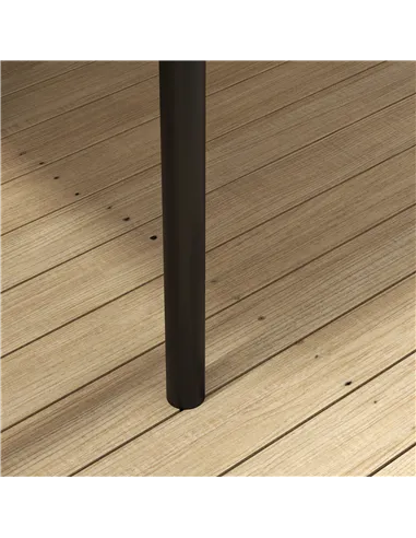 Outsunny 3 x 4m Gazebo Canopy Replacement Cover, Gazebo Roof Replacement (TOP COVER ONLY), Khaki